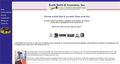 Desktop Screenshot of keithbabbauctions.com